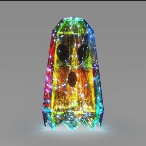 Halloween Hyde and EEK Boutique 18” Narrow Iridescent Ghost 3D Light Structure.